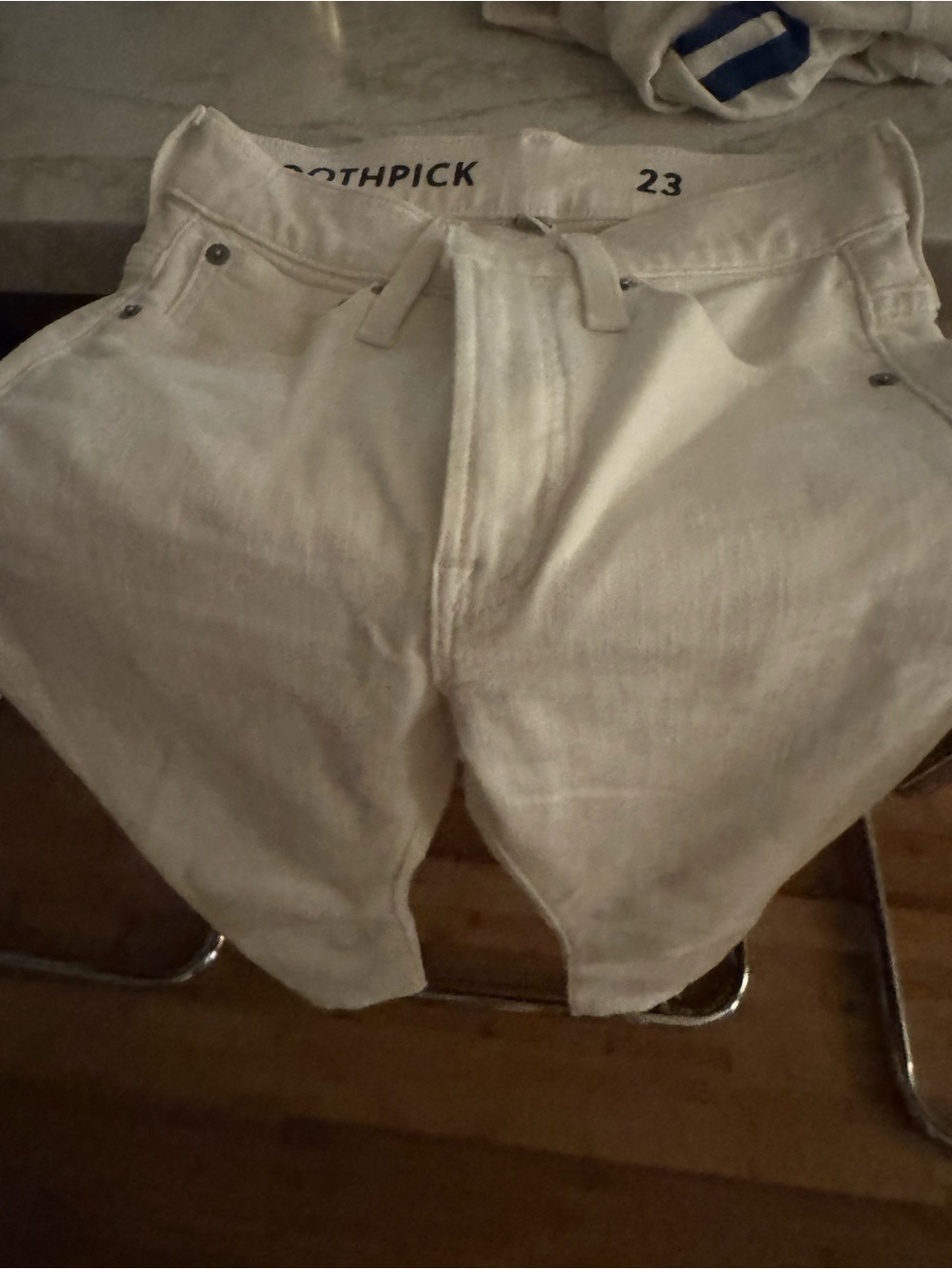 J.Crew Toothpick White Jeans